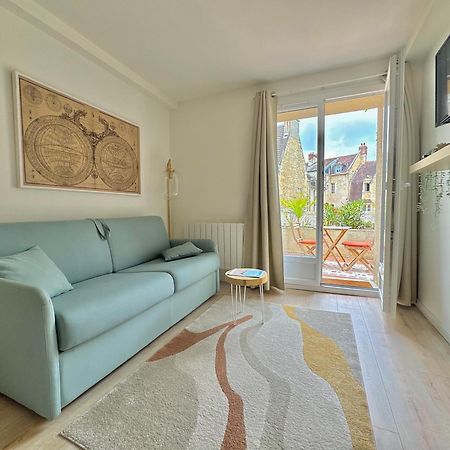 Apartamento Studio Avec Terrasse - Centre Historique Caen Exterior foto